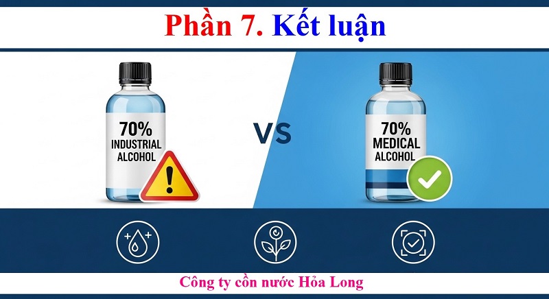Cồn Công Nghiệp 70 Độ Là Gì? Ứng Dụng, Phân Biệt Và Lưu Ý Quan Trọng